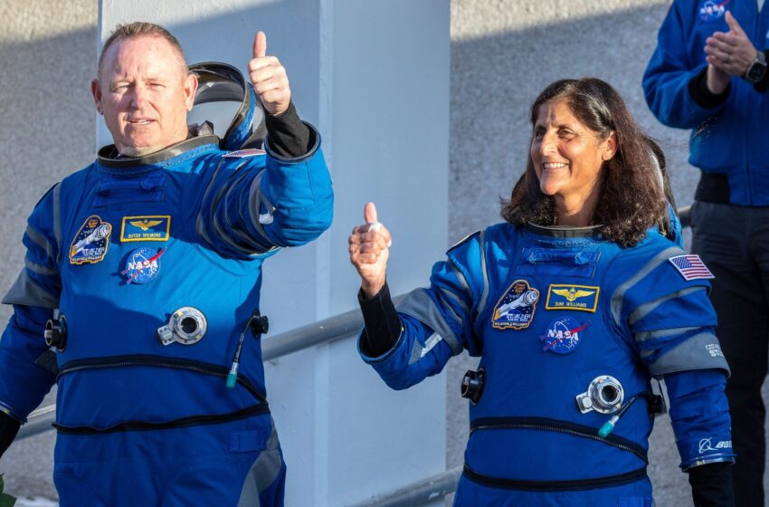 meet-suni-williams-and-butch-wilmore,-the-nasa-astronauts-riding-on-boeing’s-starliner