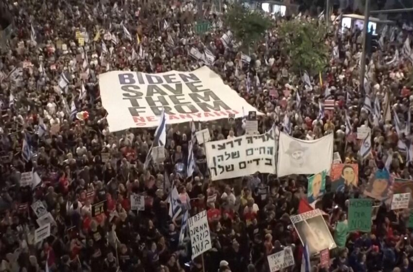huge-protests-urge-netanyahu-to-approve-us-ceasefire-deal-and-release-hostages