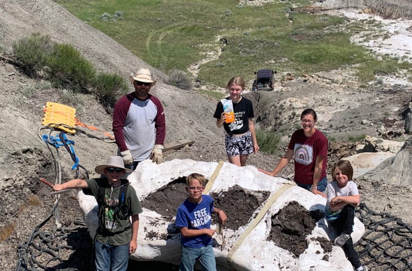  Family Discovers Rare T. Rex Fossil in North Dakota