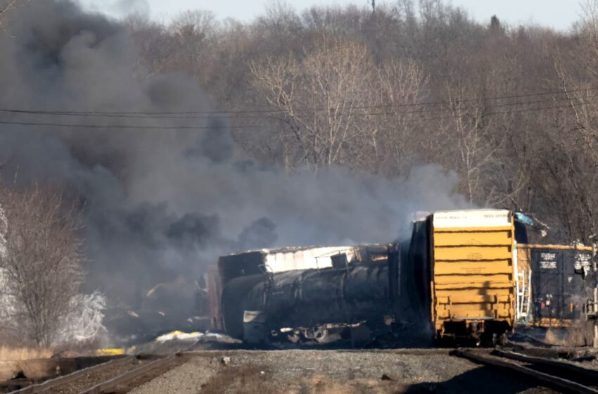  People who got Norfolk Southern relief money after Ohio train derailment won’t be taxed on it, IRS says