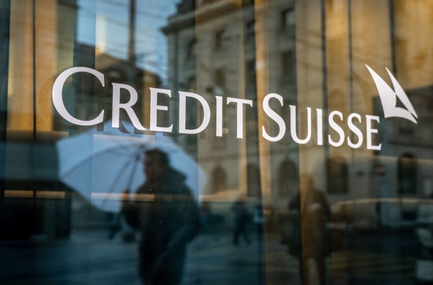  Credit Suisse bondholders sue Switzerland in the U.S. over $17 billion writedown of AT1 debt