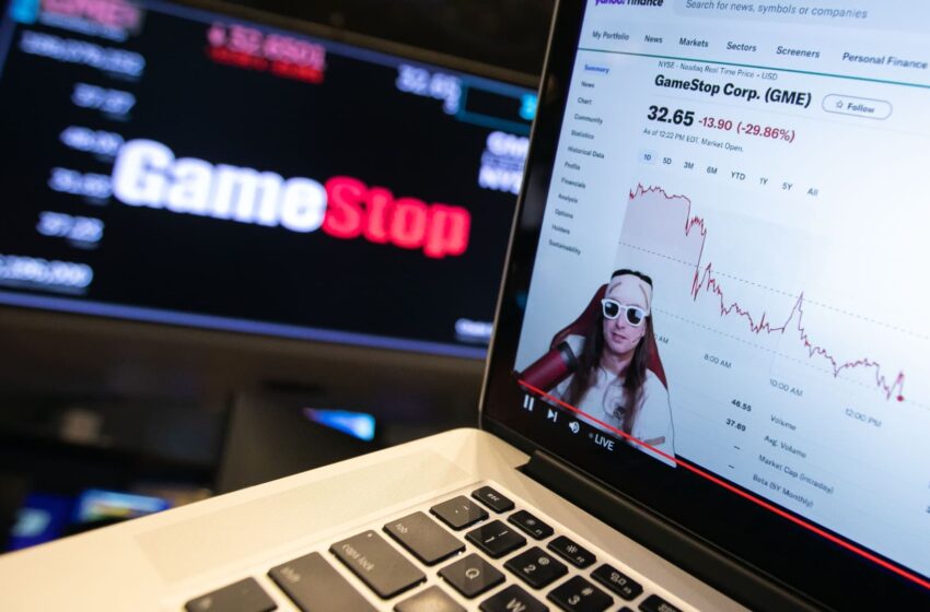  GameStop shares slide 12% following Friday’s 40% sell-off