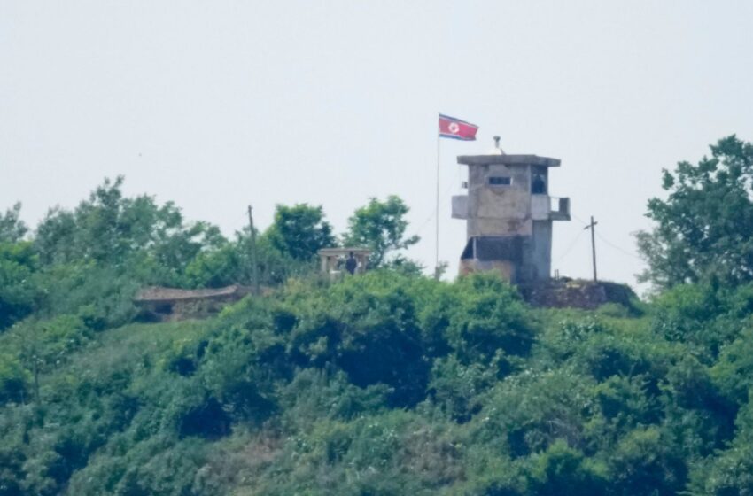  Warning shots fired after North Korean soldiers cross border