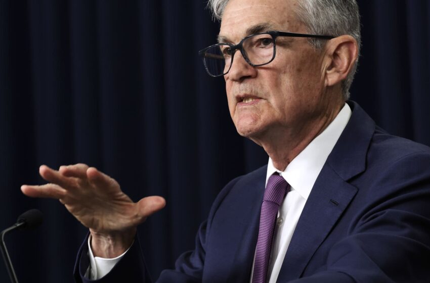  Here’s the Fed’s new rate forecast that’s moving the markets