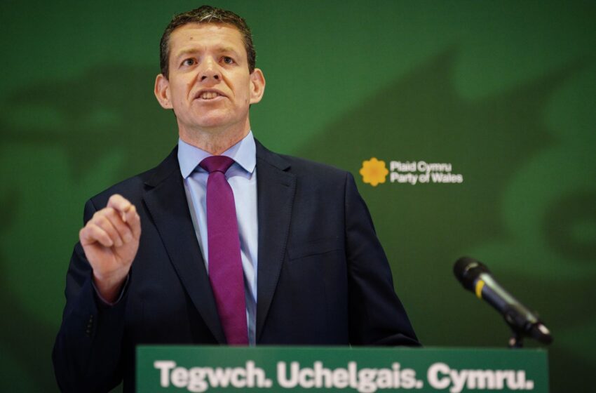  ‘Fair funding’ for Wales call at heart of Plaid Cymru manifesto