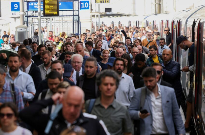  Train season ticket use collapses as more people work from home