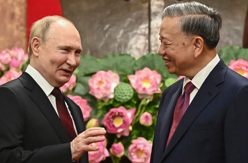  Putin’s Asian charm offensive arrives in Vietnam after agreeing mutual defence pact with North Korea