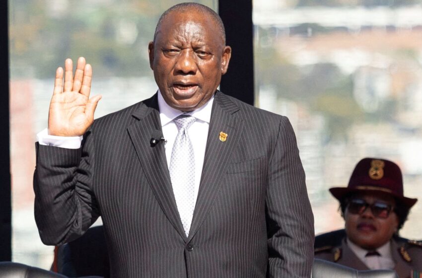 cyril-ramaphosa-sworn-in-as-south-african-president-–-despite-his-party-losing-majority