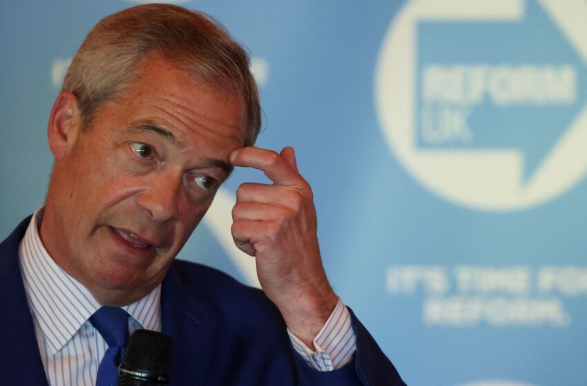  Farage says West ‘provoked’ Russia’s invasion of Ukraine