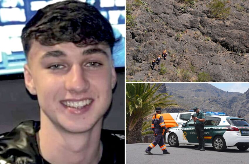  Focus grows on ‘highly unusual details’ in search for Jay Slater in Tenerife