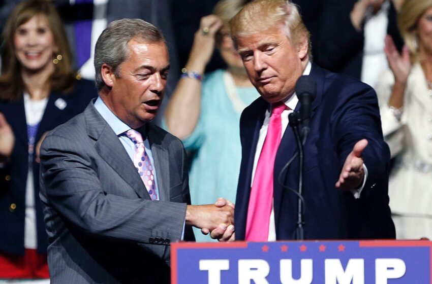  Farage claims Trump ‘learned a lot from me’