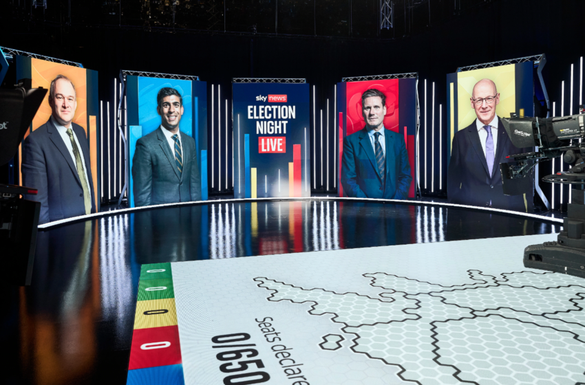  How to watch the general election live on Sky News – on TV, streaming and online