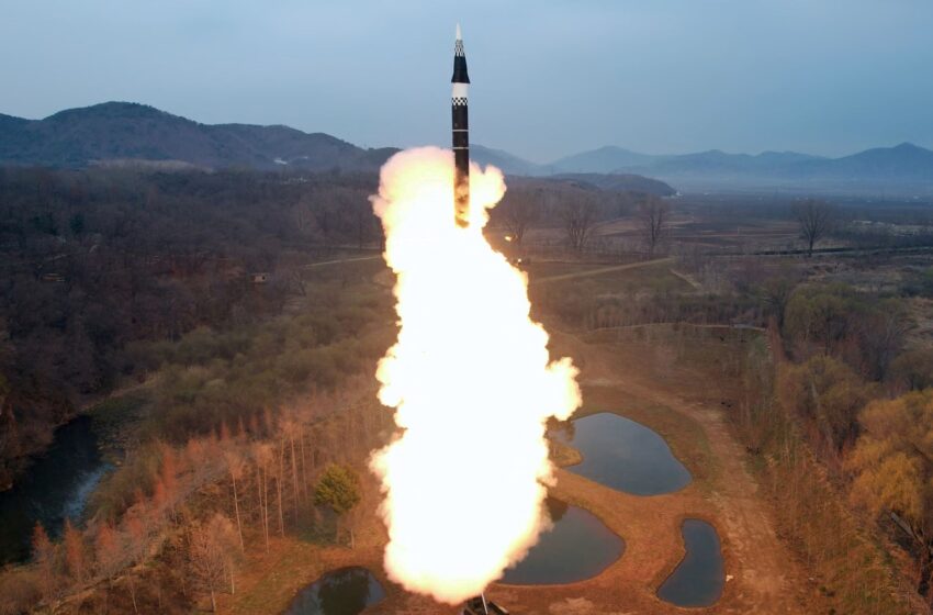  North Korea fires potential hypersonic missile towards sea, South Korea says