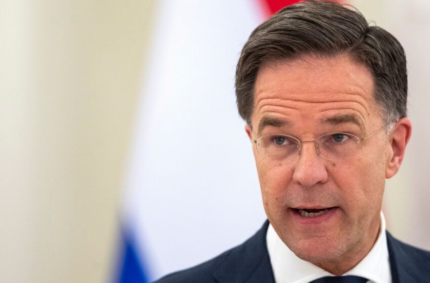  NATO picks Dutch PM and vocal Putin critic Mark Rutte as next chief