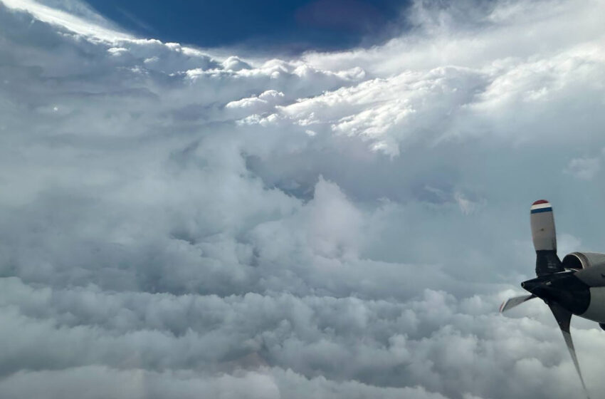  NOAA Flies Through the Rapid Intensification of Hurricane Beryl