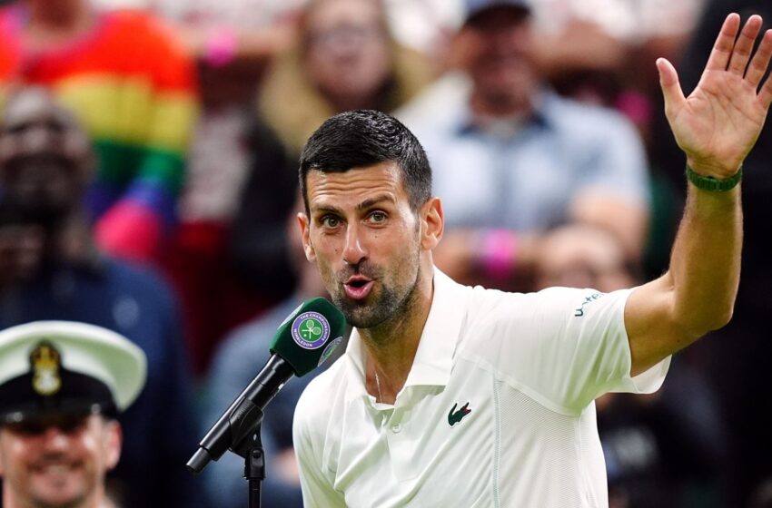  Djokovic says Wimbledon fans ‘disrespected’ him