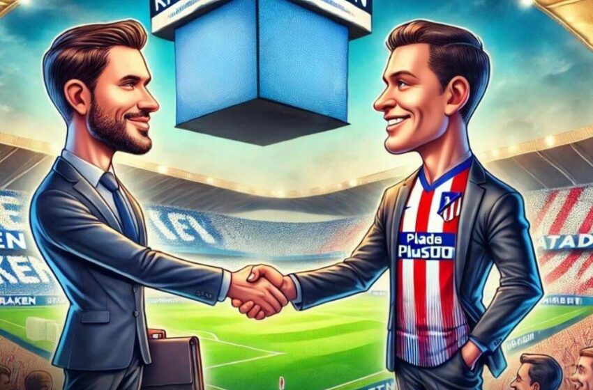  Kraken Joins Forces with Atlético de Madrid as Official Web3 Partner