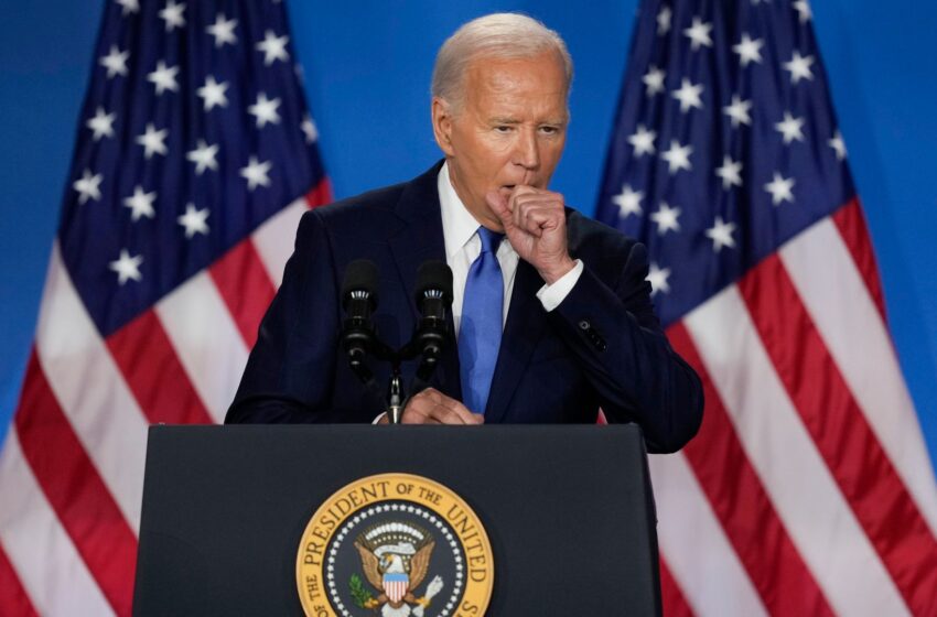  Biden makes major gaffes at NATO summit – but vows to fight on