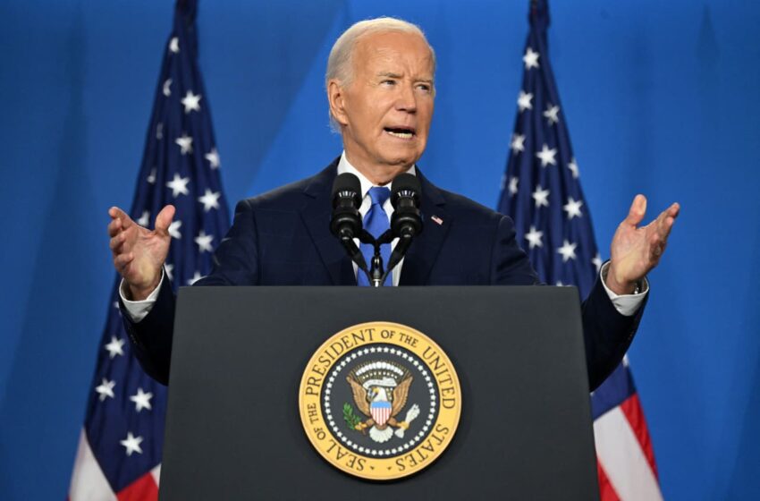 biden-praises-us-economy’s-strength-as-he-insists-he’s-staying-in-race-he-also-refers-to-kamala-harris-as-‘vice-president-trump.’