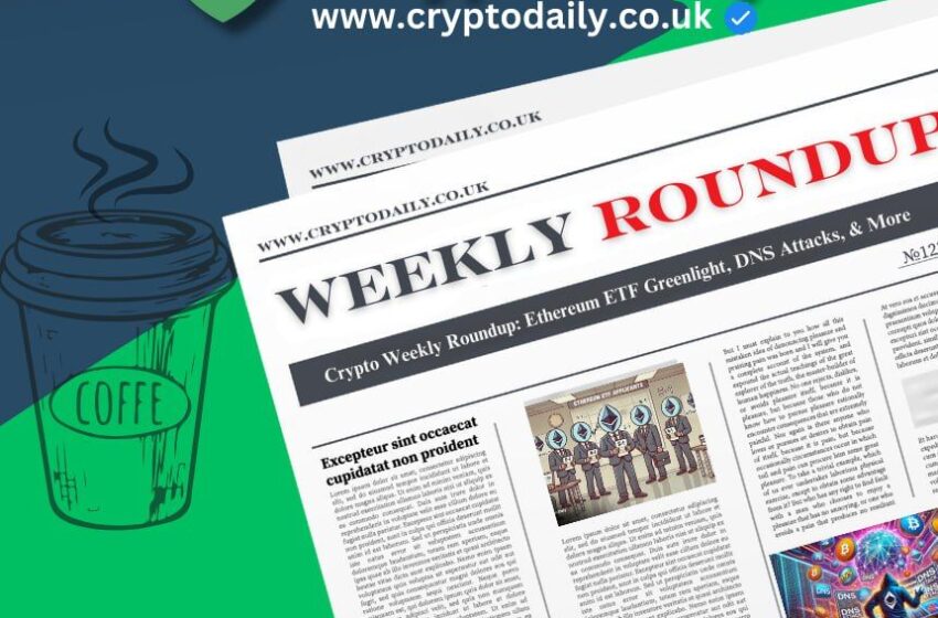  Crypto Weekly Roundup: Ethereum ETF Greenlight, DNS Attacks, & More