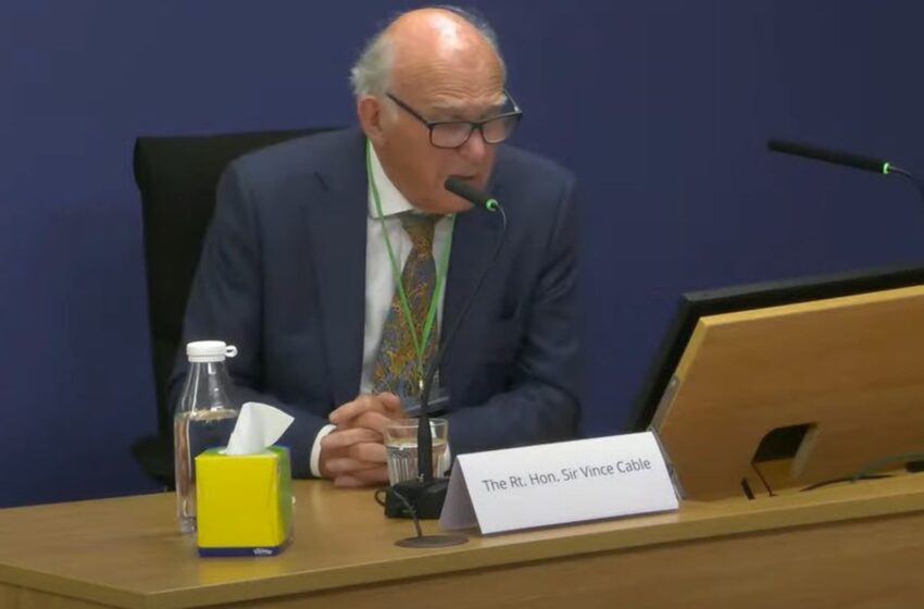  Ex-business secretary Vince Cable accepts ‘share’ of responsibility at Post Office inquiry