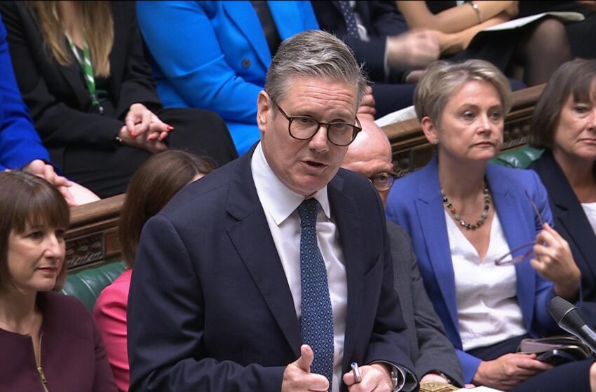  Starmer says he won’t listen to ‘reject’ Tories and tells them to ‘reflect and change’