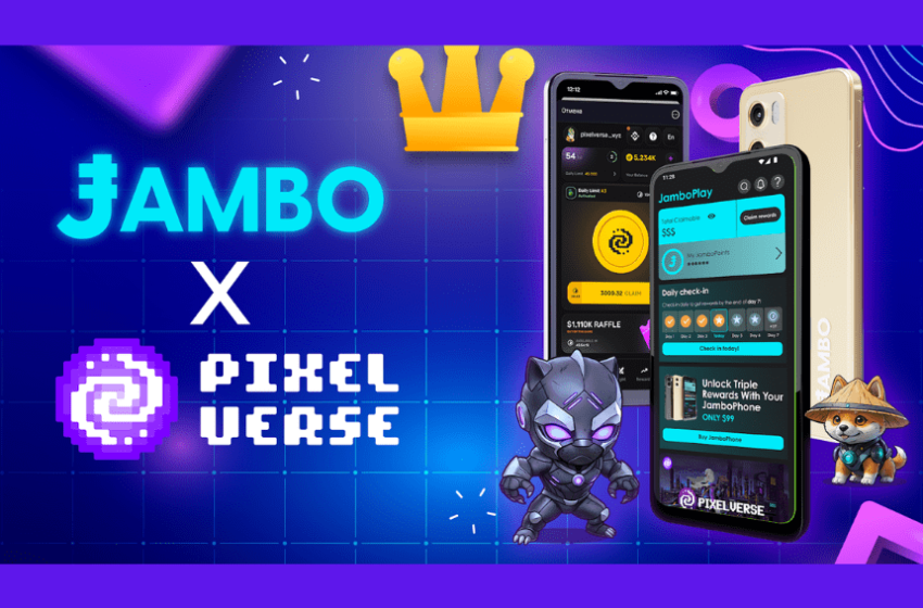  Web3 Infrastructure Provider Jambo Partners With Pixelverse To Directly Integrate Web3 Games Into Its Mobile Phones