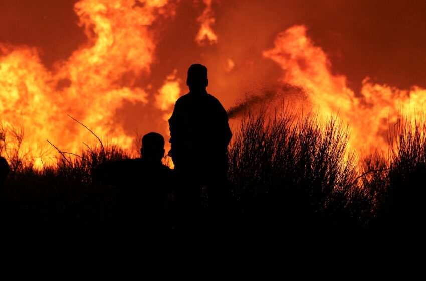  Hospitals evacuated as wildfires spread near Greek capital