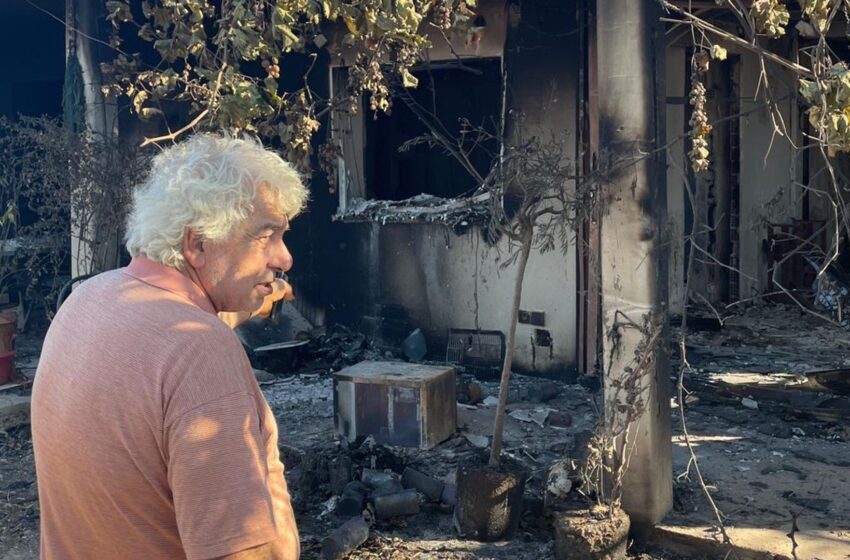  ‘You couldn’t do anything’: The homes burned by Greece’s searing wildfires