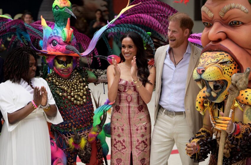  Prince Harry and Meghan arrive in Colombia after vice president ‘moved’ by Netflix documentary