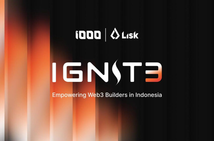  Lisk and Gerakan Nasional 1000 Startup Digital Unveil Ignit3