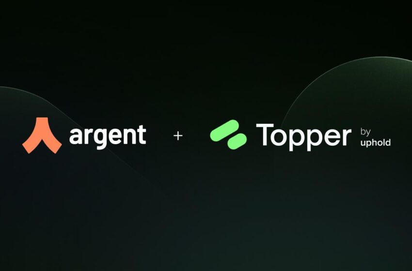  Topper and Argent Team Up to Offer Seamless Fiat-to-Crypto Conversions to Argent Users