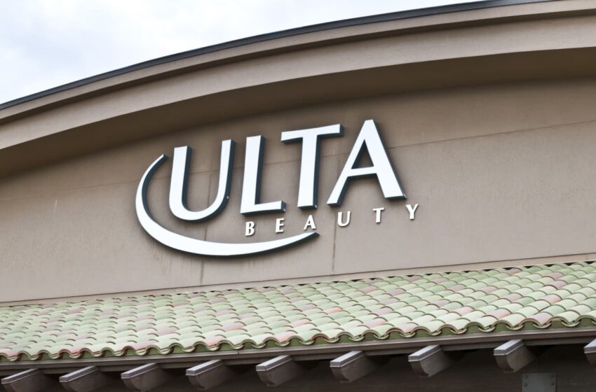  Ulta Beauty’s same-store sales take a surprising turn, and retailer’s stock drops 8%