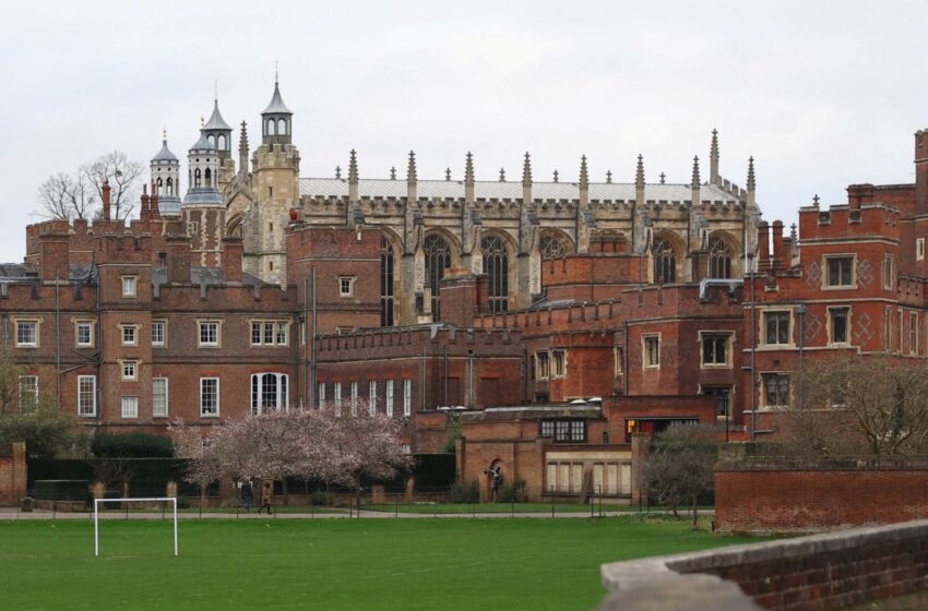  Eton College warns parents fees likely to rise by 20% over VAT change