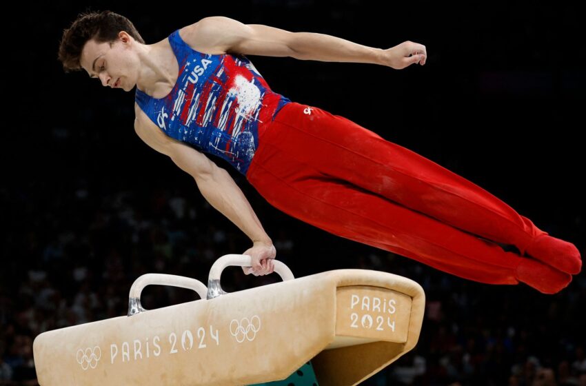  Internet goes wild over ‘pommel horse guy’ at Paris Olympics