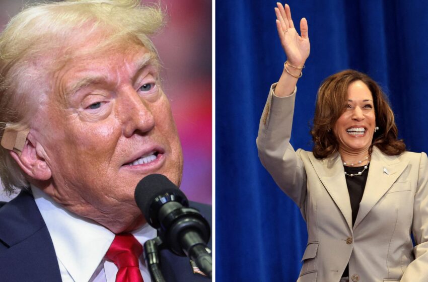  Donald Trump agrees to head-to-head debate with Kamala Harris