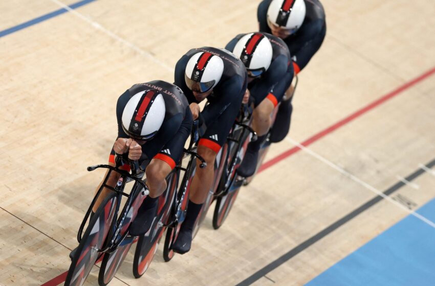 team-gb-win-1,000th-olympic-medal-after-taking-silver-in-men’s-team-pursuit-cycling-|-olympics-latest-from-sky-sports