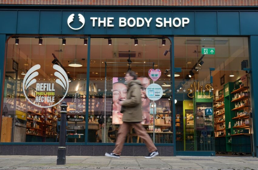  Body Shop’s remaining stores saved after rescue deal struck