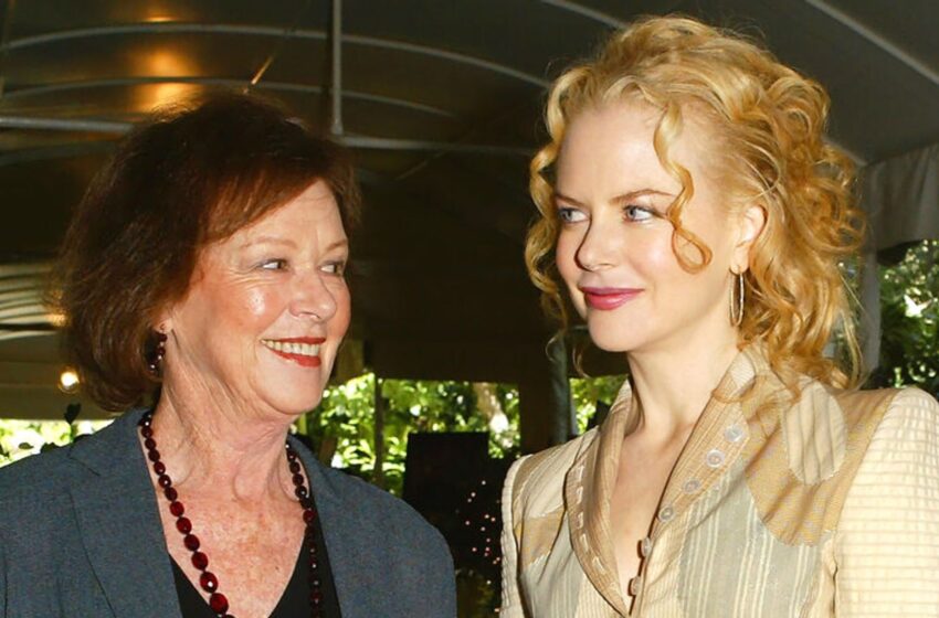  ‘I have to go to my family’: Nicole Kidman unable to receive award after mother dies