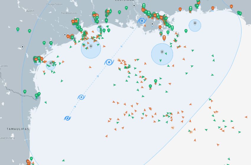  These maps show the oil and gas infrastructure in Francine’s path