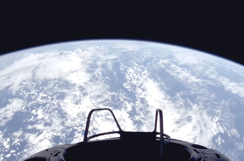  Polaris Dawn Astronauts in SpaceX Dragon Reach Record Orbit Above Earth