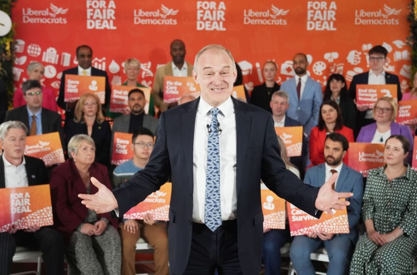  Lib Dems vow to be ‘constructive opposition’ and work with Labour to get ‘fair deal for UK’