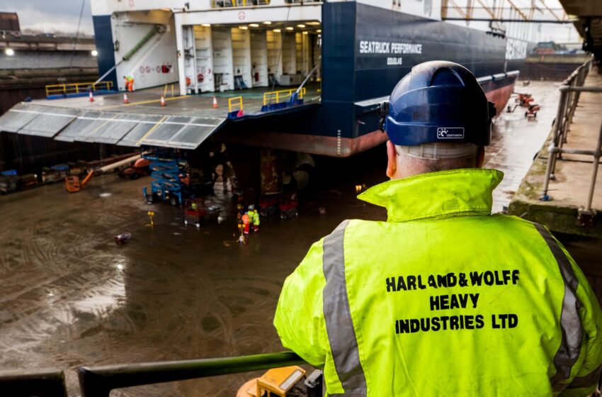  Babcock floats move for Titanic shipyard as owner teeters on brink