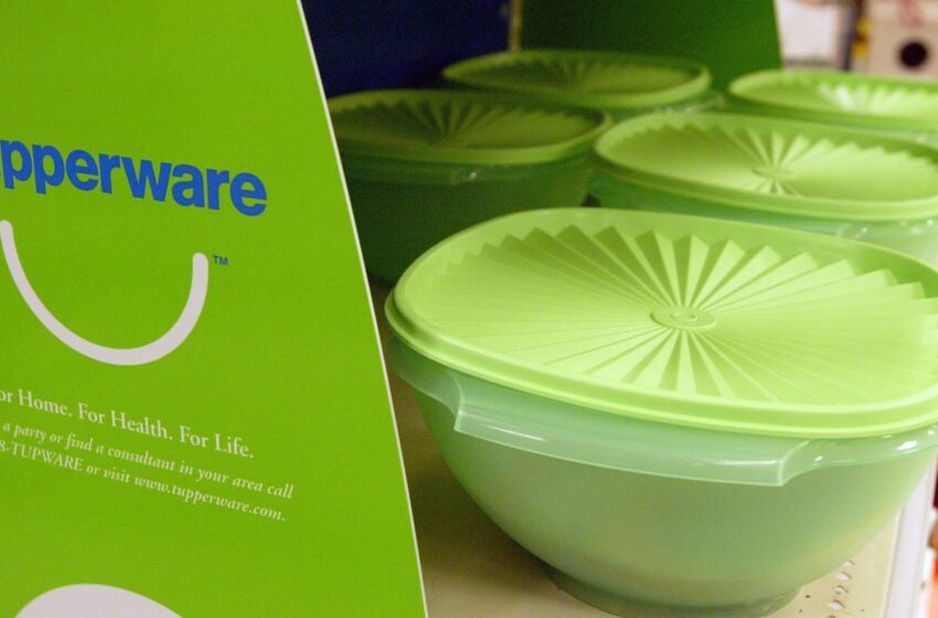  Tupperware is preparing to file for bankruptcy protection, Bloomberg reports