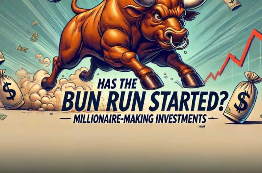  Has The Bun Run Started? These 3 High Volume Cryptos Might Be Your Millionaire-Making Investments