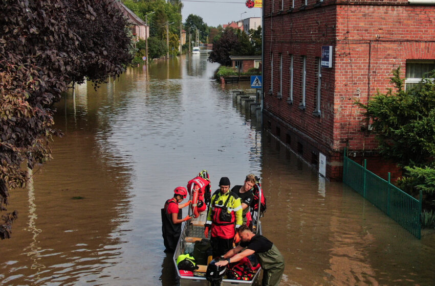  Study Finds Climate Change Doubled Likelihood of Recent European Floods