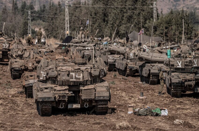 tanks-gather-near-israeli-lebanon-border-–-as-israel-considers-‘expansion’-of-idf-activity