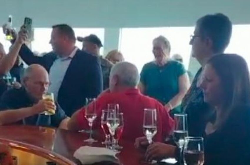 passengers-celebrate-as-luxury-cruise-ship-stranded-for-months-off-belfast-finally-sets-sail