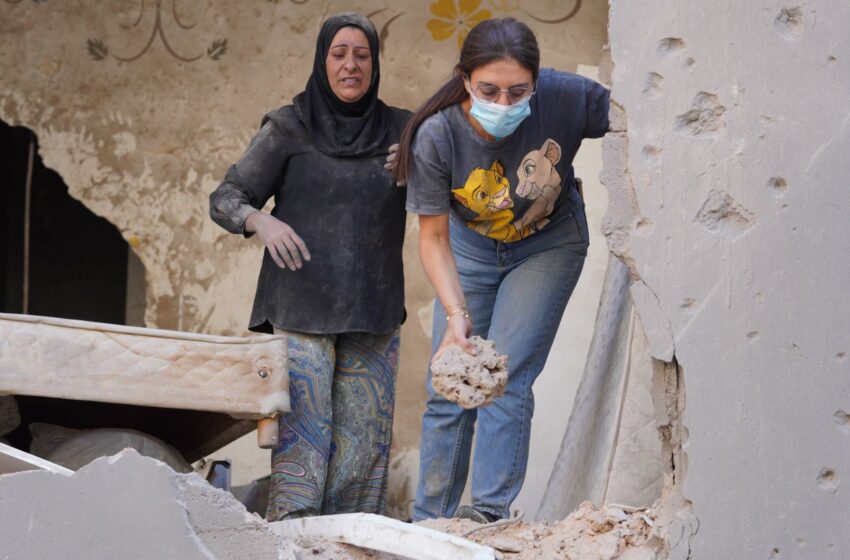  Inside the central Beirut area filled with tall buildings where Israel carried out deadly strike