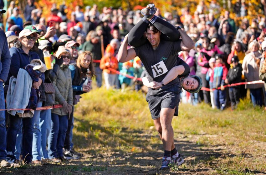  ‘Wife’ carrying championship held in US